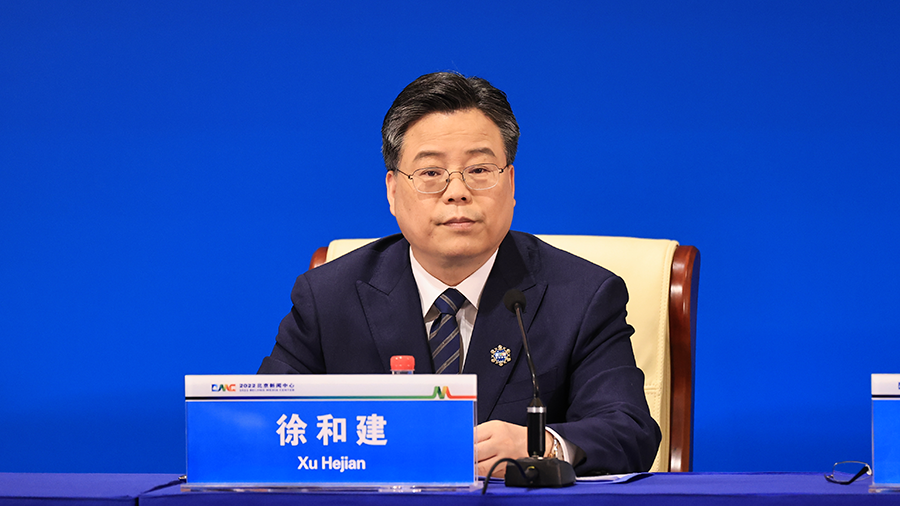 2022北京新聞中心主任、北京市人民政府新聞發言人 徐和建